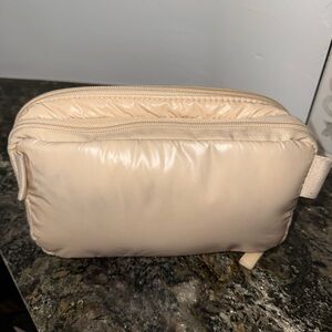 Beis Expandable Pouch Crossbody Backpack Beige